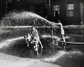 GODFREY FRANKEL (1912-1995) Hydrant, New York City. Circa 1947.                                                                                  